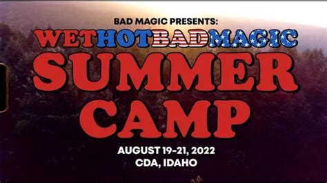 Bad magc summer camp ticketx